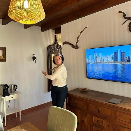 别墅 Luxury Canarian With Large Pool And